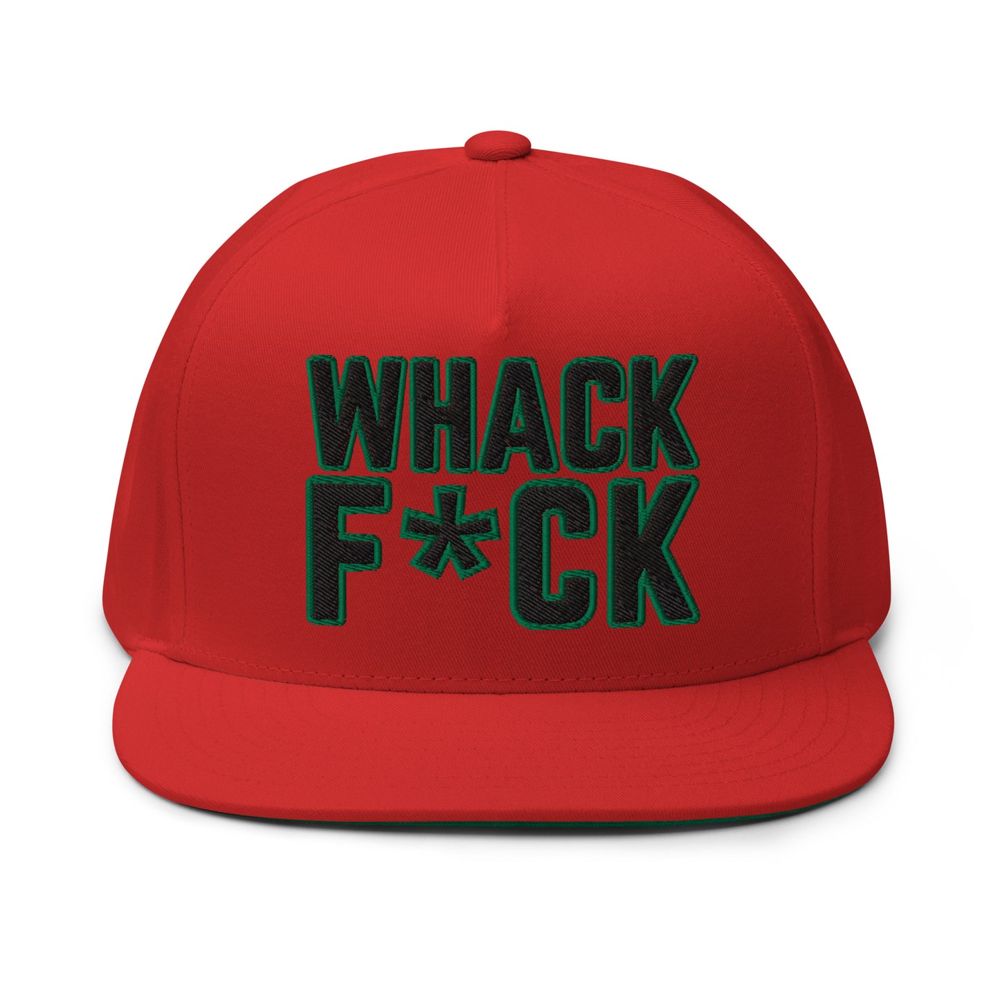 WHACK F*CK Chronic Flat Bill Cap