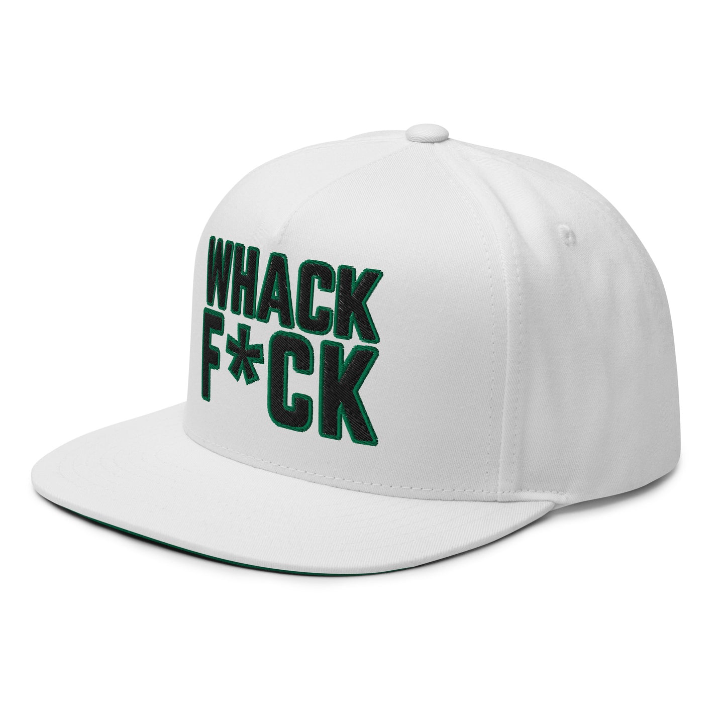 WHACK F*CK Chronic Flat Bill Cap