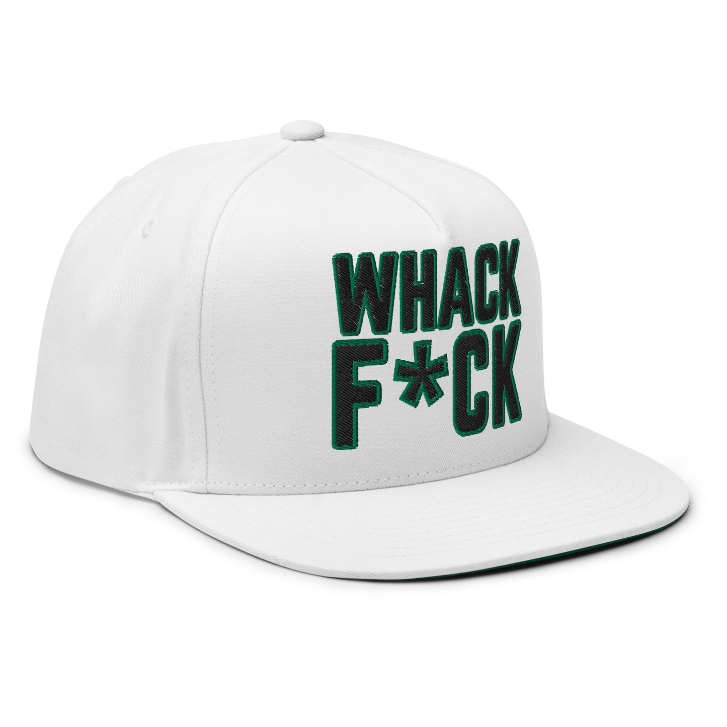 WHACK F*CK Chronic Flat Bill Cap