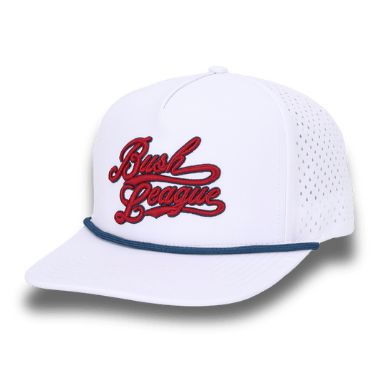 Bush League Flat Bill - Red White & Blue