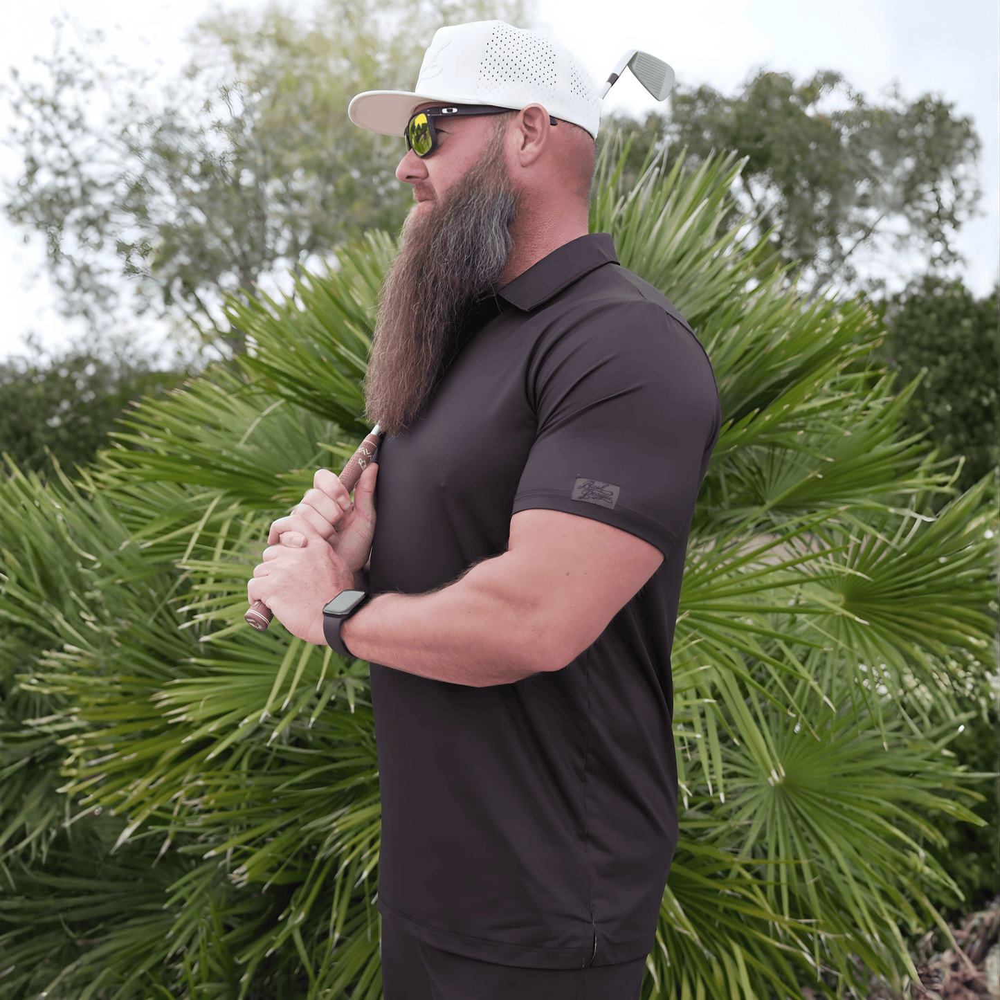 *NEW* Black Golf Polo