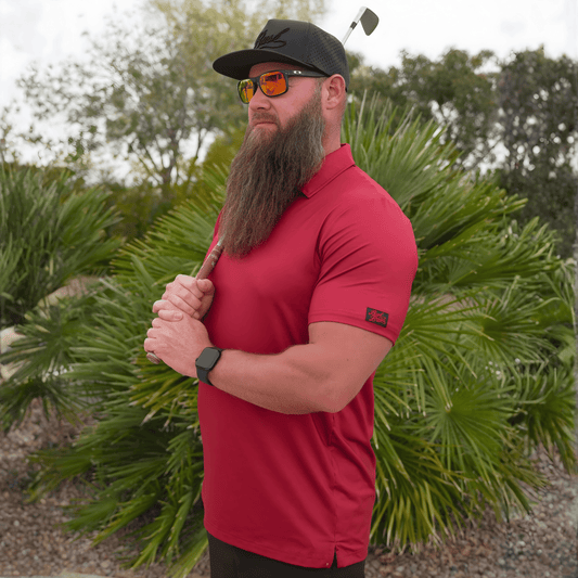*NEW* Canyon Red Golf Polo