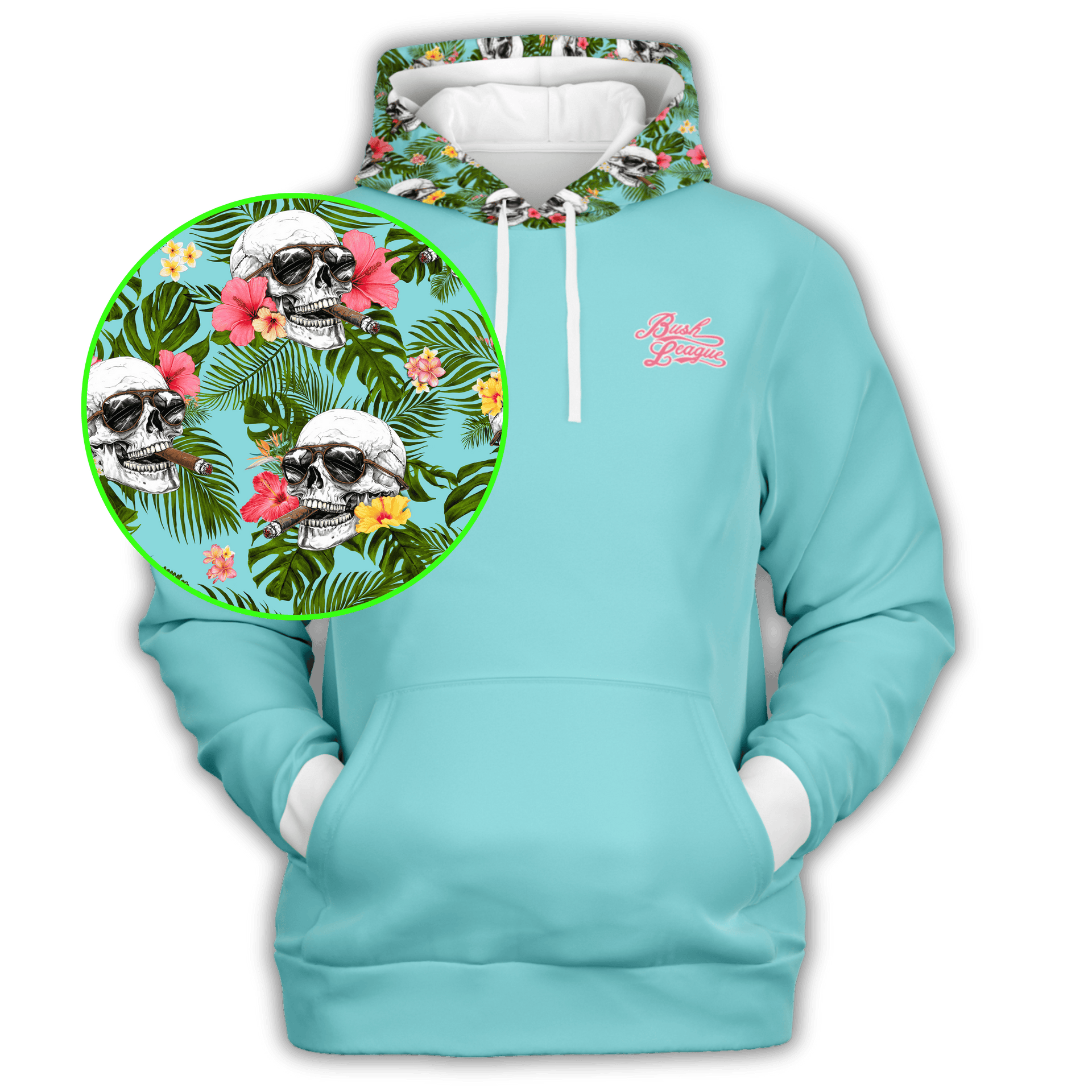 Smokin Skulls Hoodie | Bush League Golf Co.