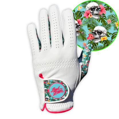 Smokin Skulls Golf Glove