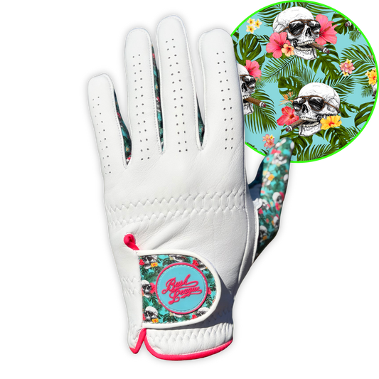 Smokin Skulls Golf Glove