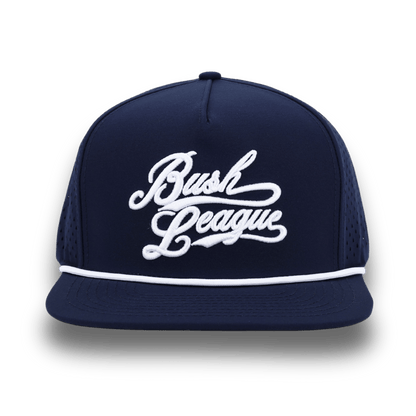Bush League Flat Bill - Blue / White