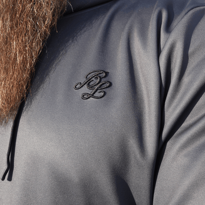 Bush League Hoodie - Gun Metal Grey