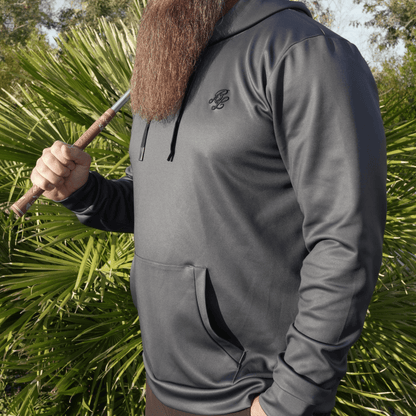 Bush League Hoodie - Gun Metal Grey