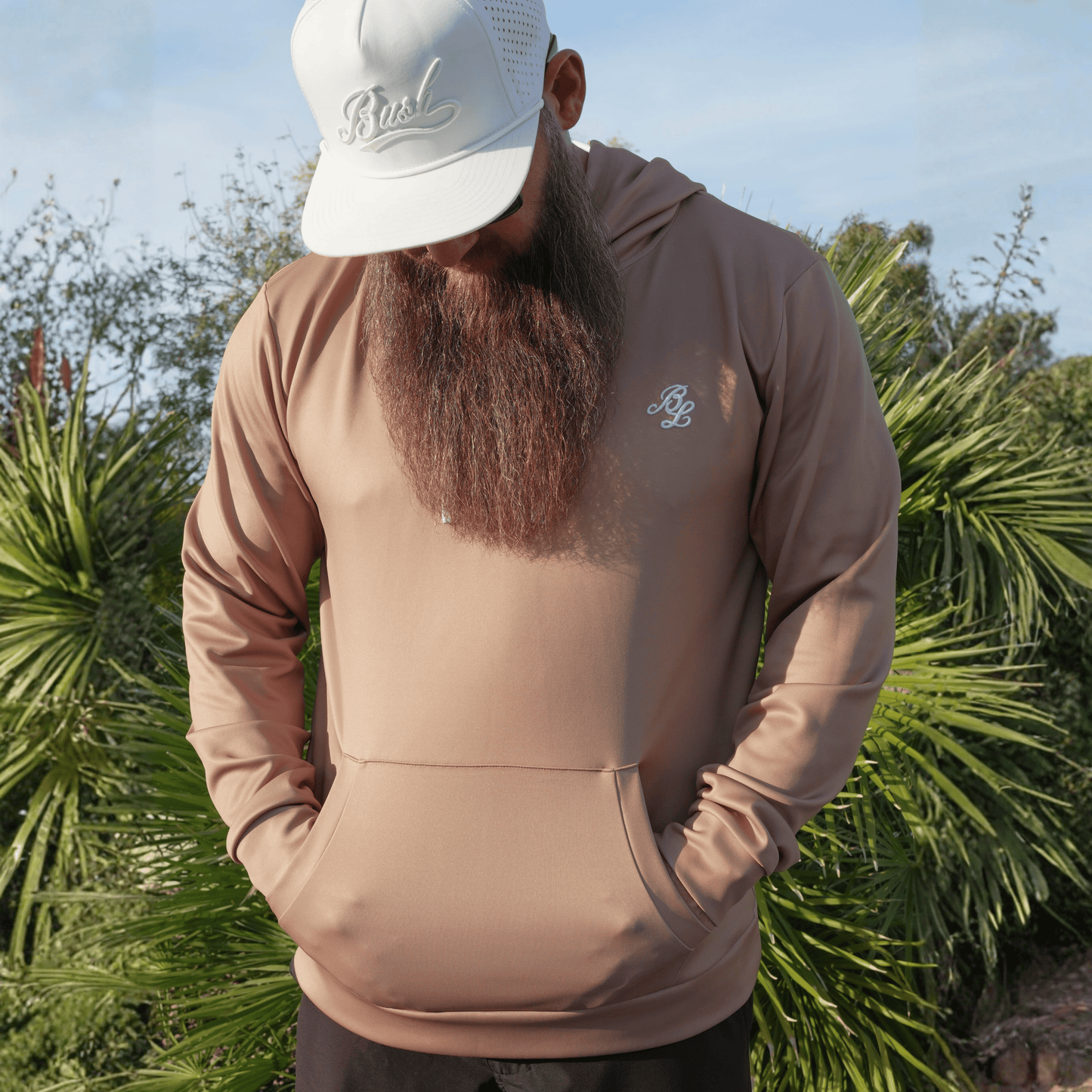 Bush League Hoodie - Sand Tan