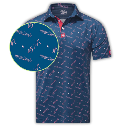 45/47 We The People Golf Polo