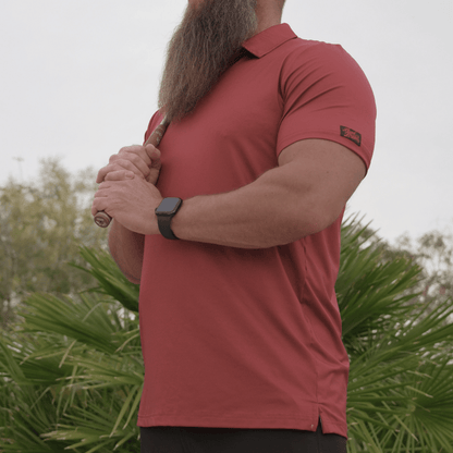 *NEW* Canyon Red Golf Polo