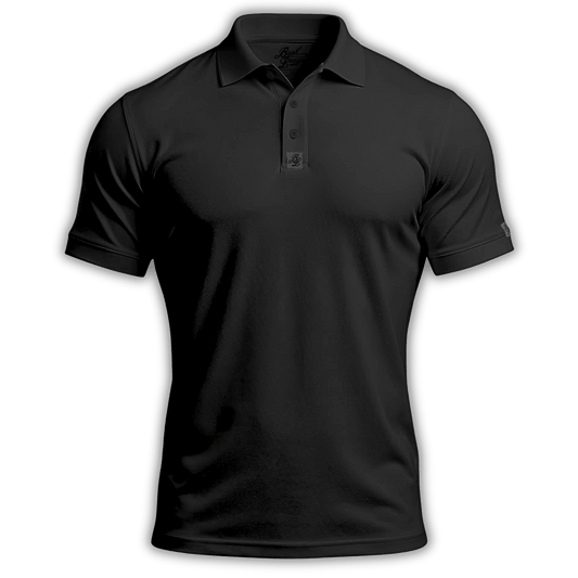 *NEW* Black Golf Polo