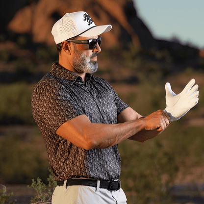 Genders Golf Polo - Black / Grey