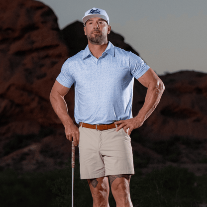 Tequila Blanco Golf Polo