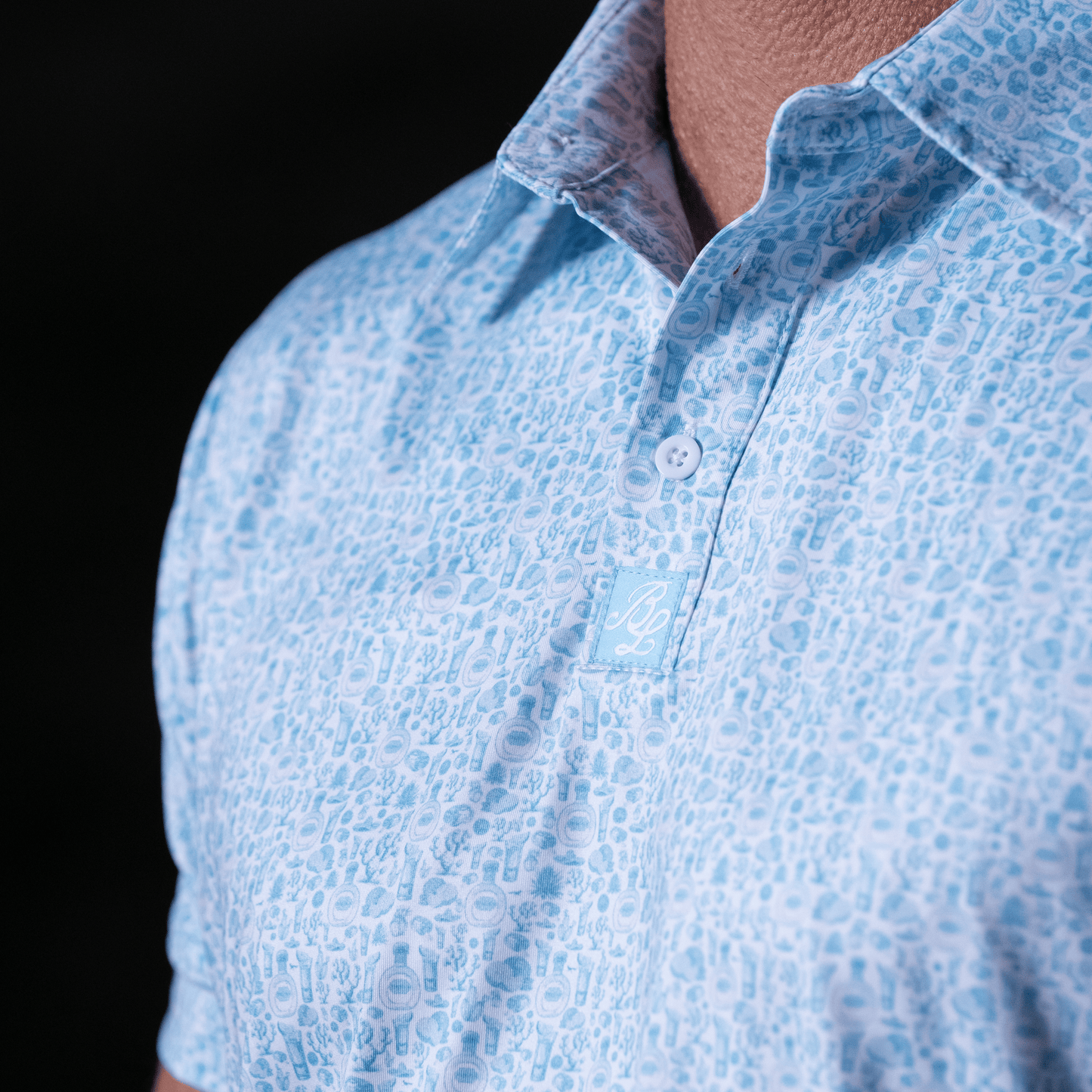 Tequila Blanco Golf Polo