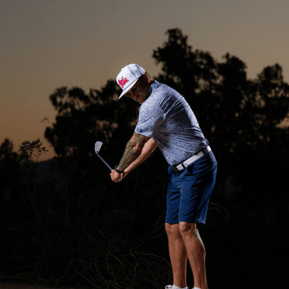 The Desert Golf Polo - White