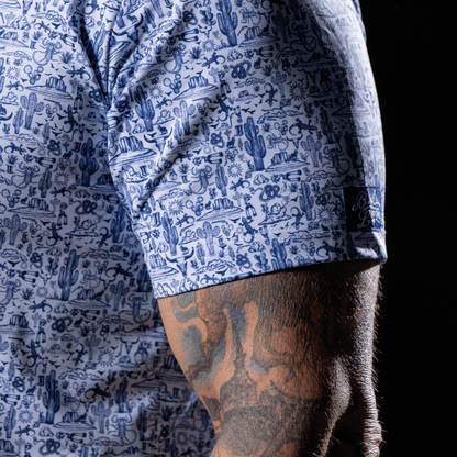 The Desert Golf Polo - White