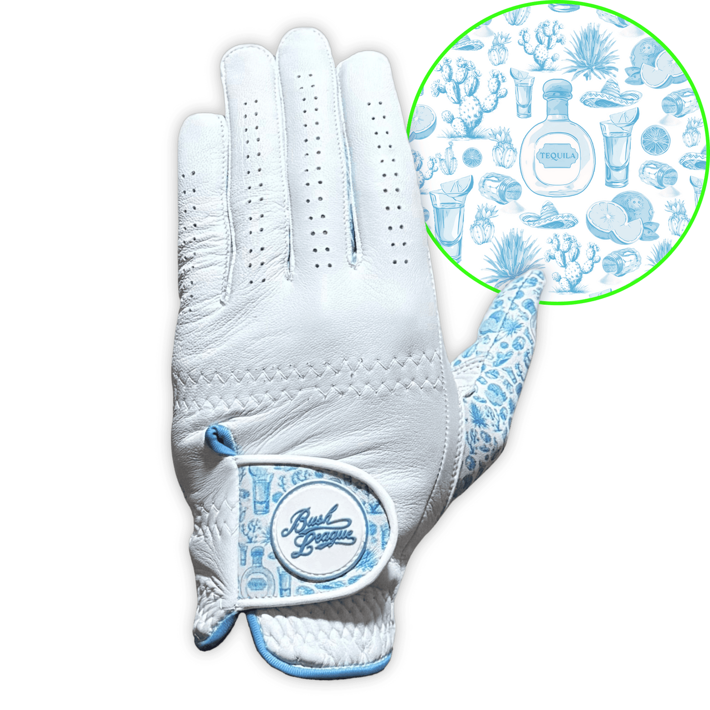Tequila Blanco Golf Glove