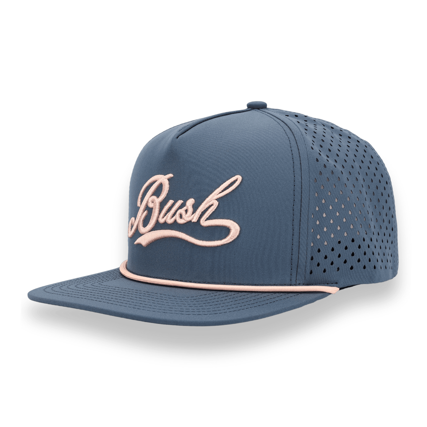 Bush Flat Bill - Blue / Pink