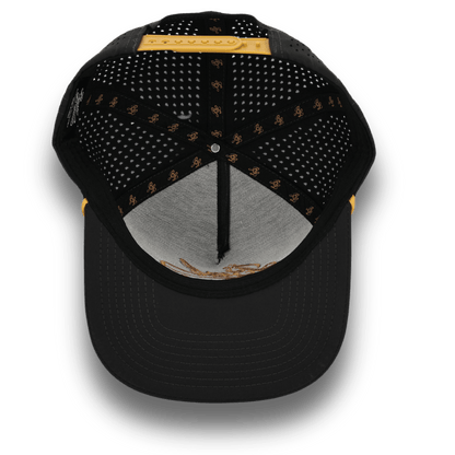 Bush League Flat Bill - Black / Copper
