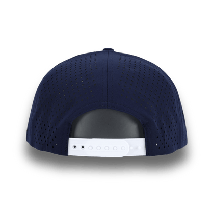 Bush League Flat Bill - Blue / White