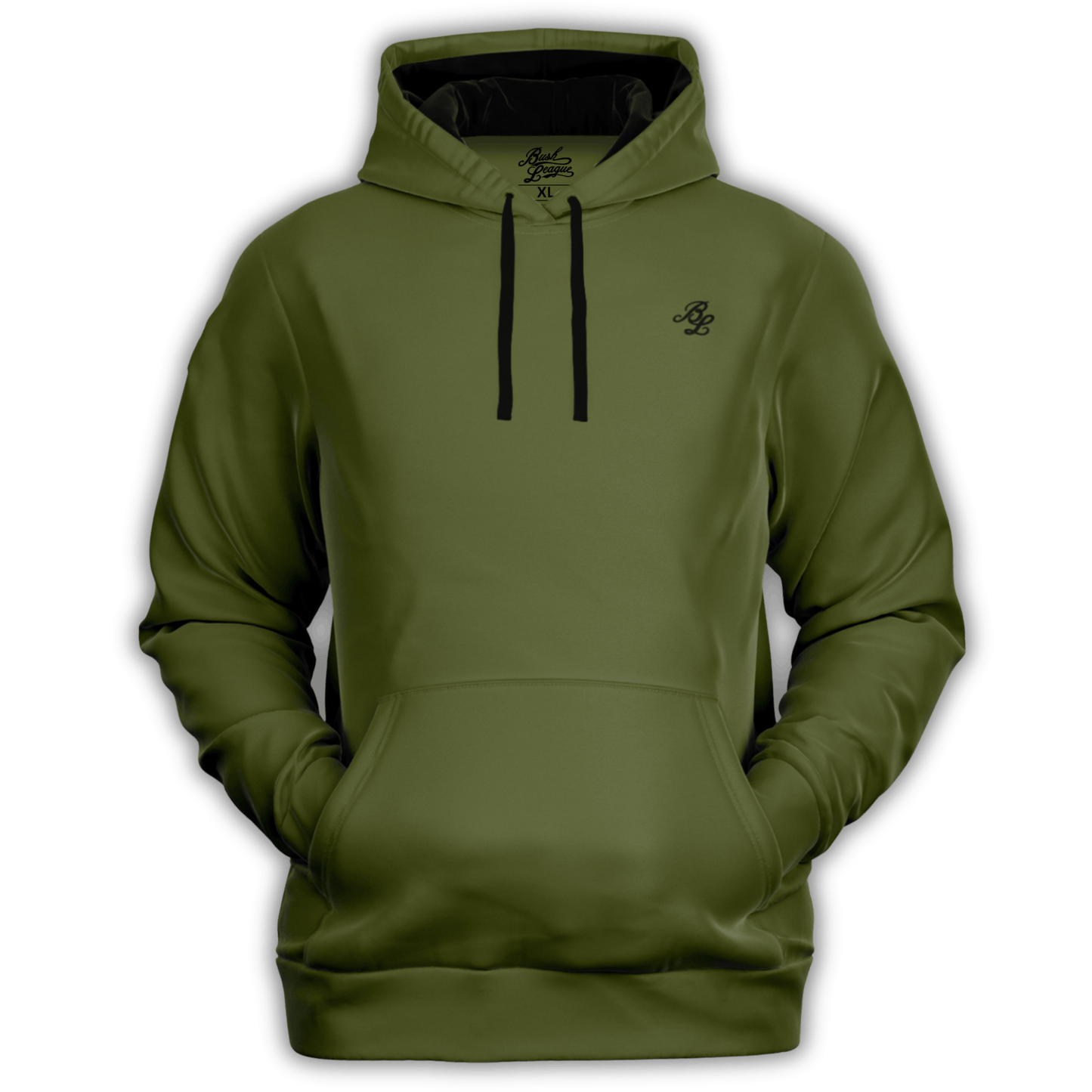 Bush League Hoodie - Military Green