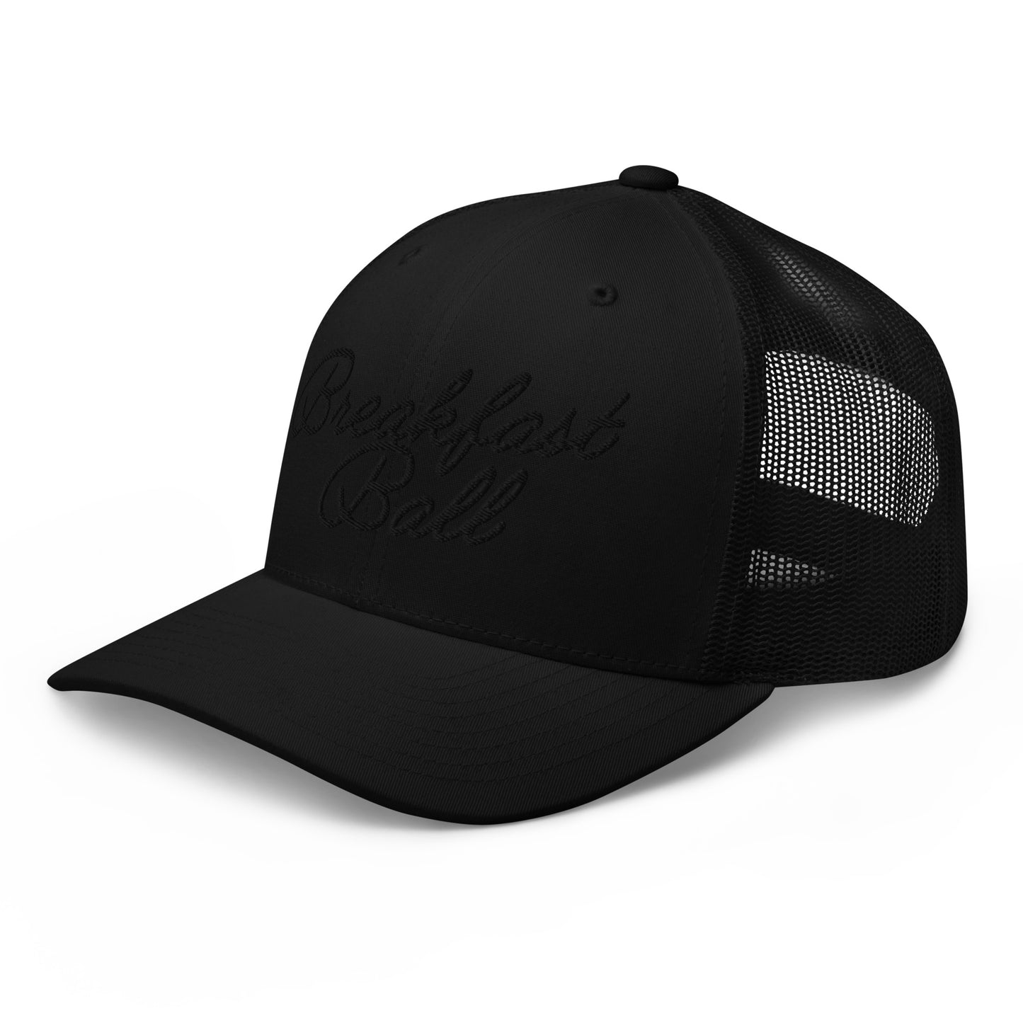 Breakfast Ball Trucker Black