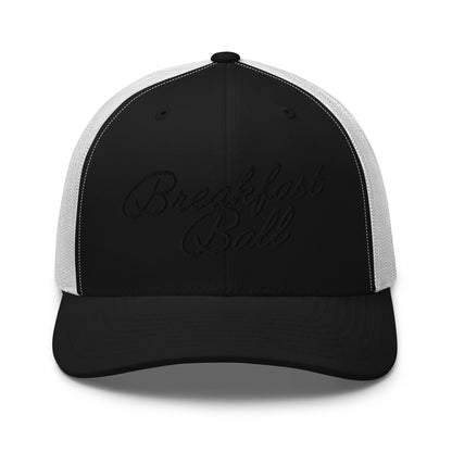 Breakfast Ball Trucker Black