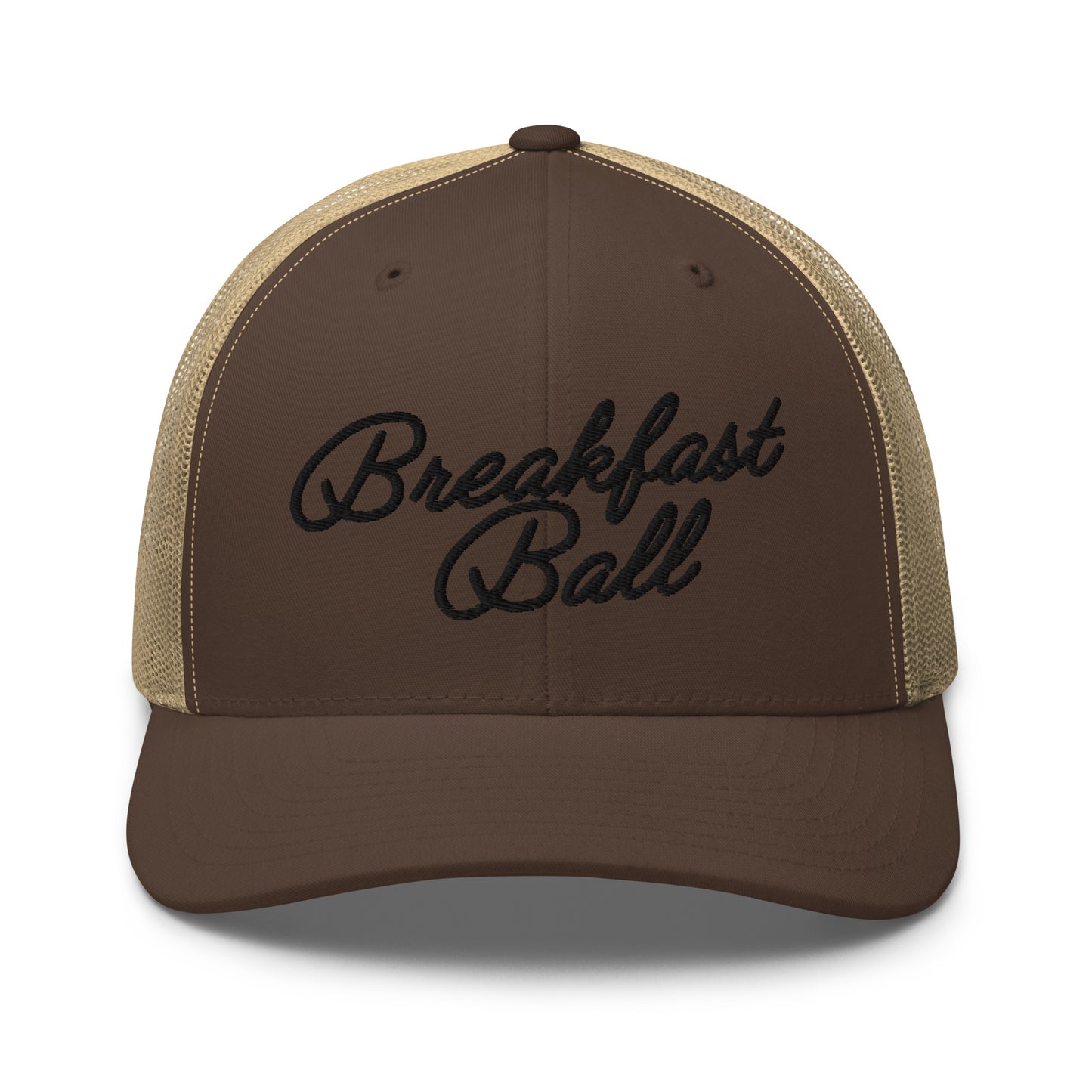 Breakfast Ball Trucker Black