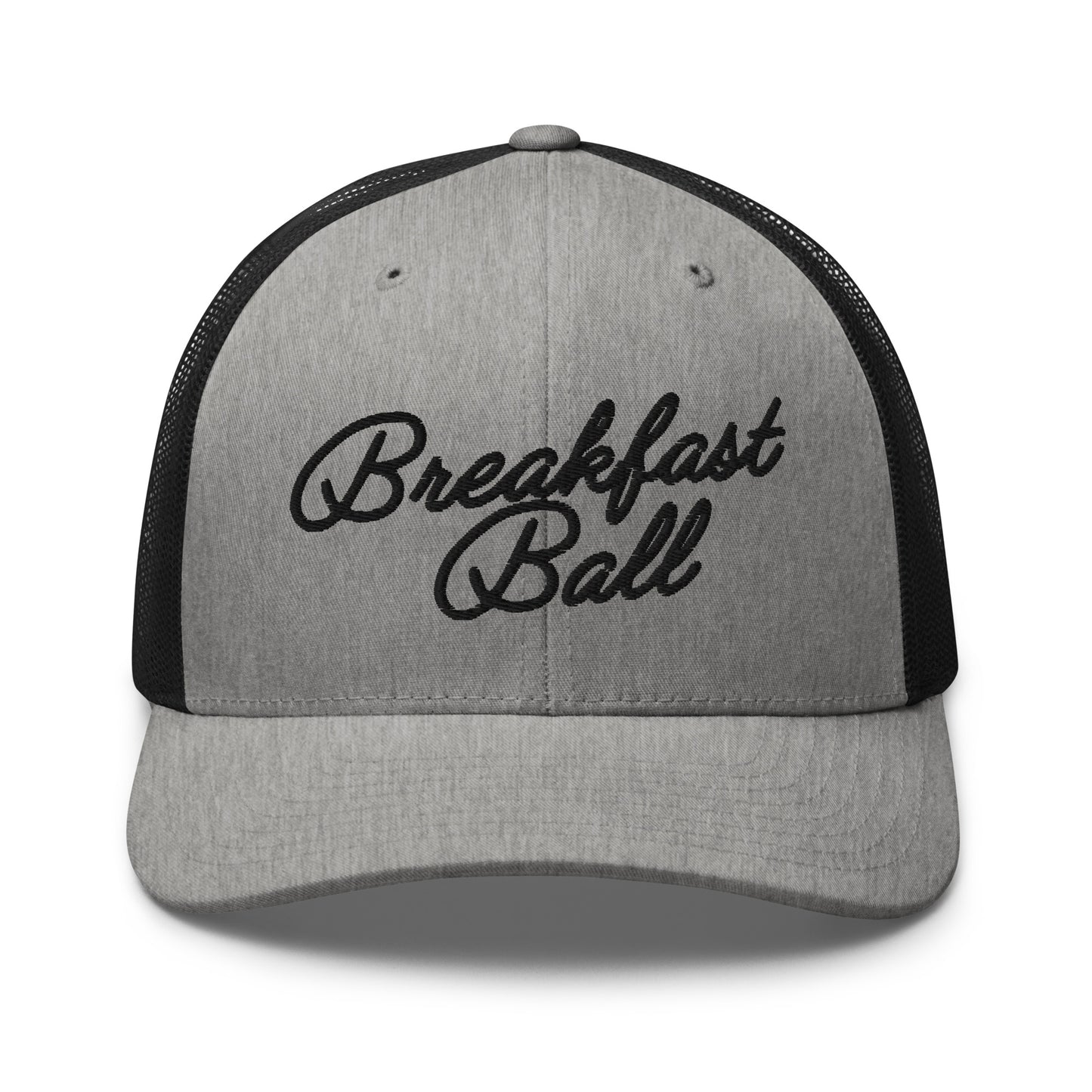 Breakfast Ball Trucker Black