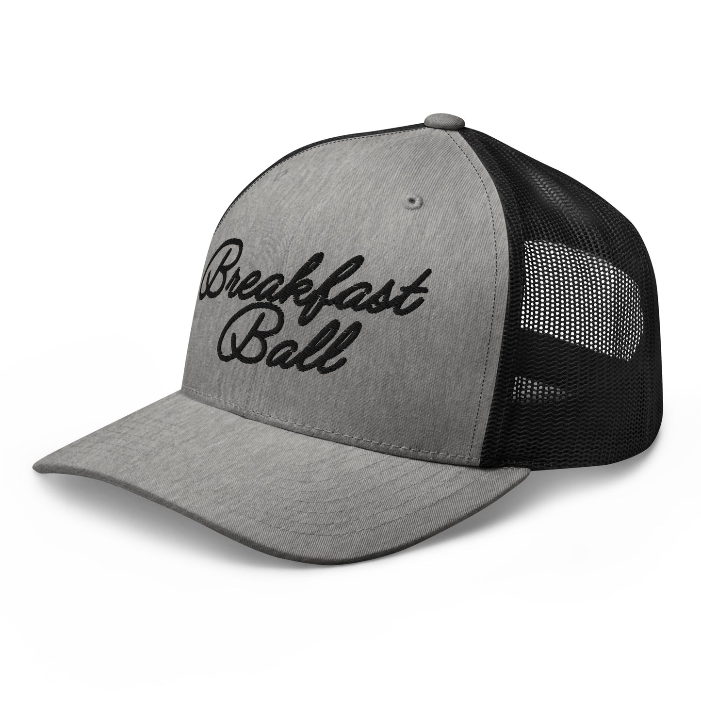 Breakfast Ball Trucker Black