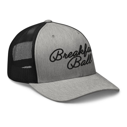 Breakfast Ball Trucker Black