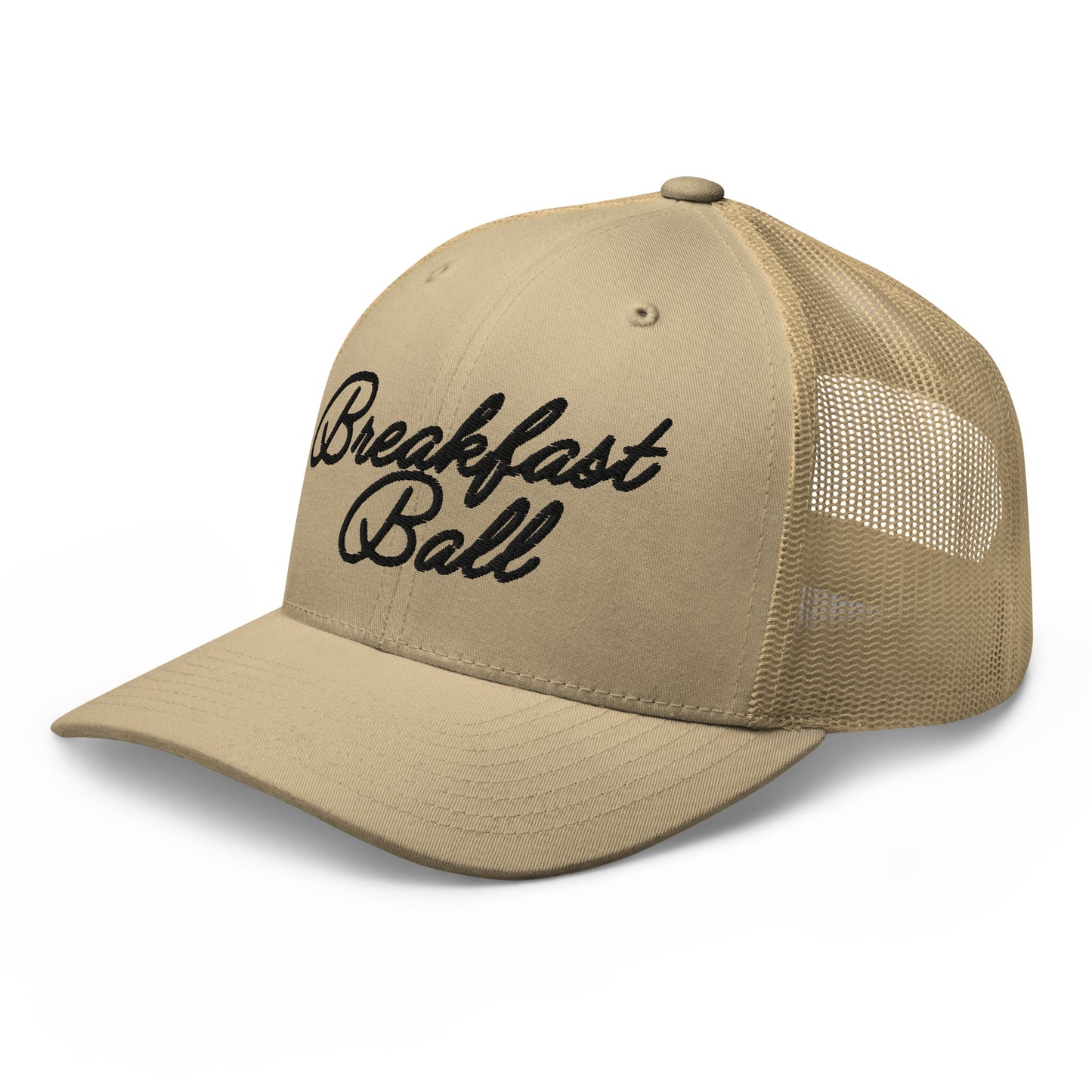 Breakfast Ball Trucker Black