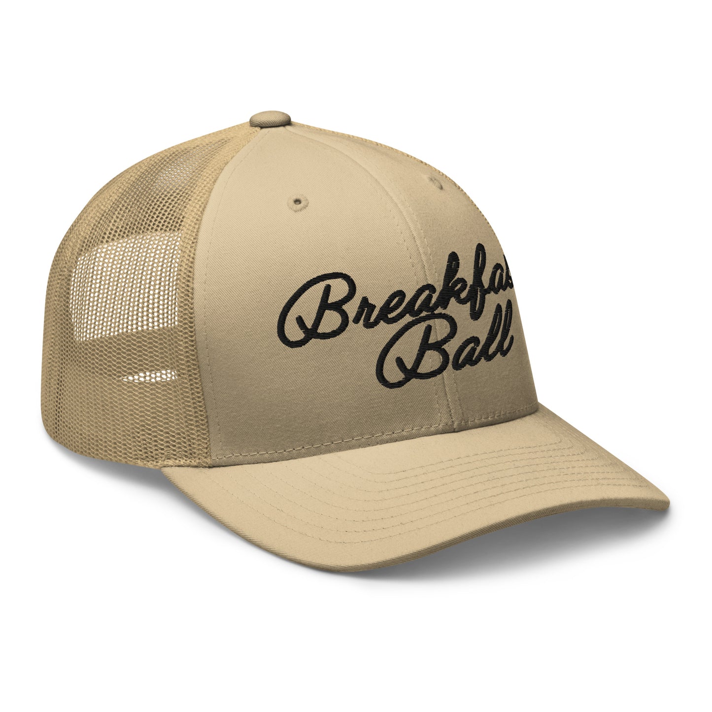 Breakfast Ball Trucker Black