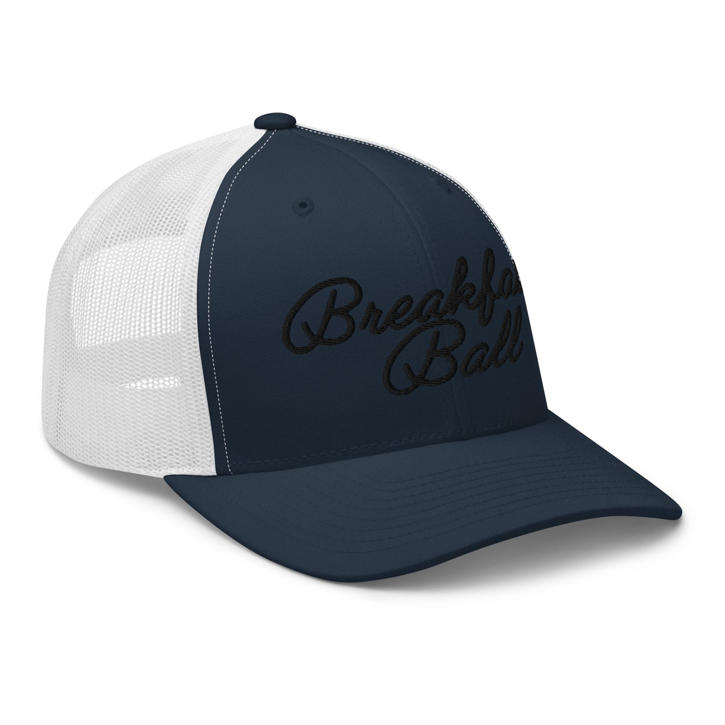 Breakfast Ball Trucker Black