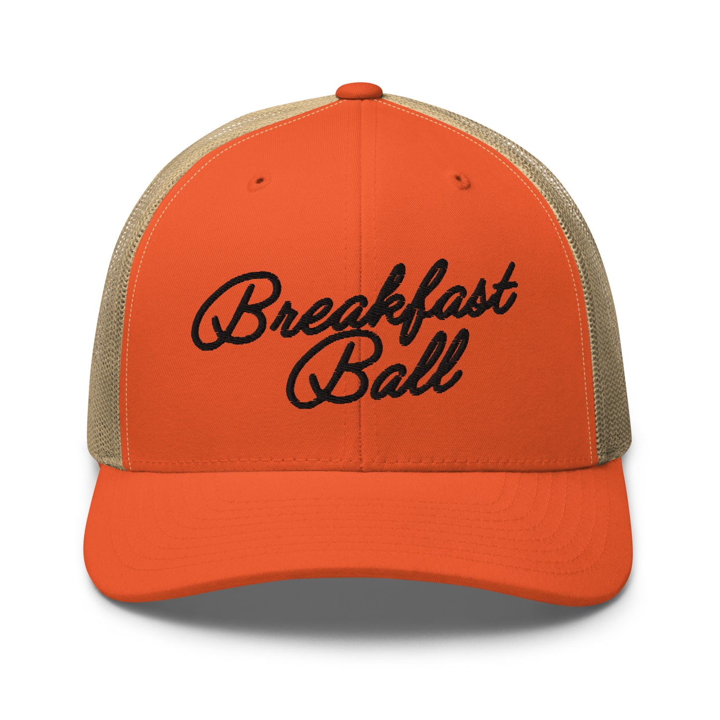 Breakfast Ball Trucker Black