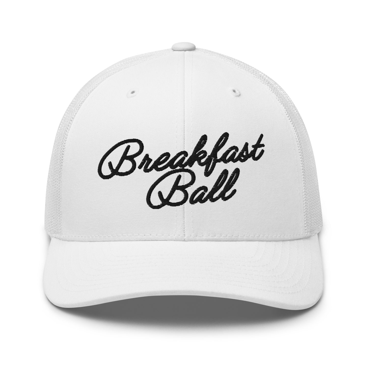 Breakfast Ball Trucker Black