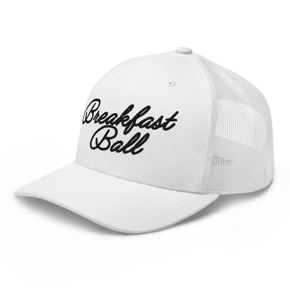 Breakfast Ball Trucker Black