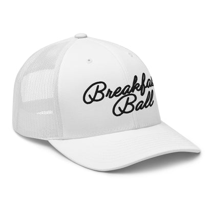 Breakfast Ball Trucker Black