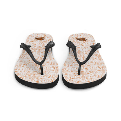 The Desert Flip-Flops Orange