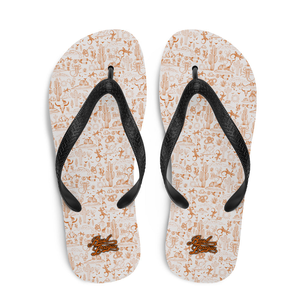 The Desert Flip-Flops Orange